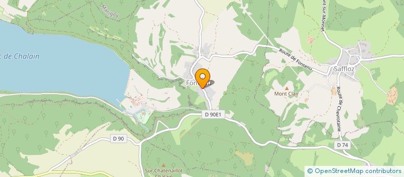 localisation de l'entreprise EURL MOISAN  PONT-DE-POITTE