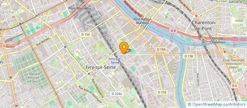 localisation de l'entreprise EURL MOKRANI  IVRY-SUR-SEINE