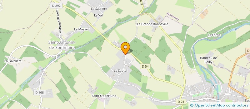 localisation de l'entreprise EURL MOLET à RUGLES