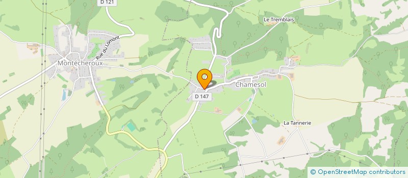 localisation de l'entreprise EURL MON PLAISIR à CHAMESOL