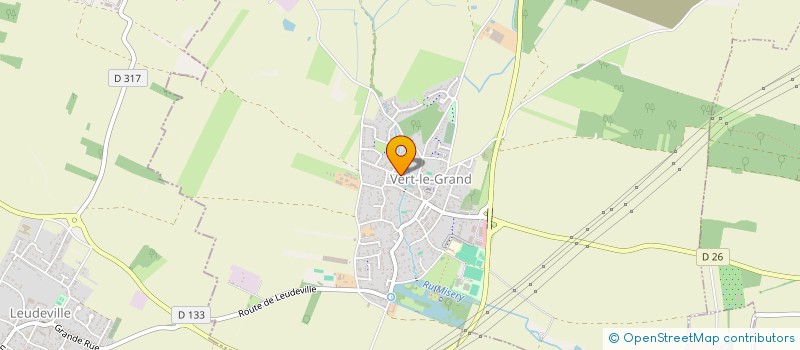 localisation de l'entreprise EURL MONDEL KEVIN à VERT-LE-GRAND
