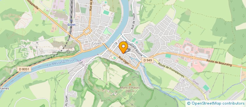 localisation de l'entreprise EURL MONMEUBLE.COM à GIVET