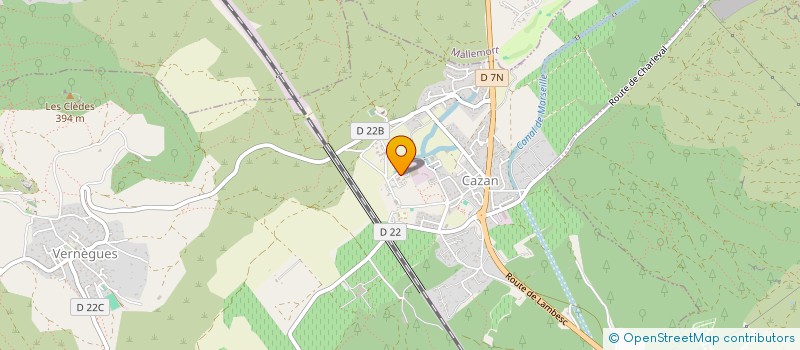 localisation de l'entreprise EURL MONTAGNE PAYSAGE à VERNEGUES