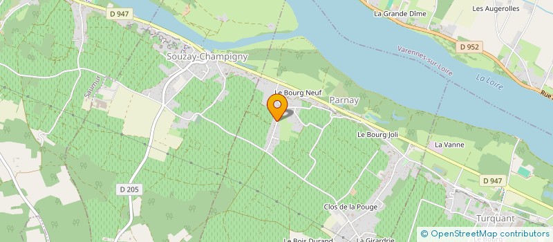 localisation de l'entreprise EURL MONTAIS ARNAUD  TURQUANT