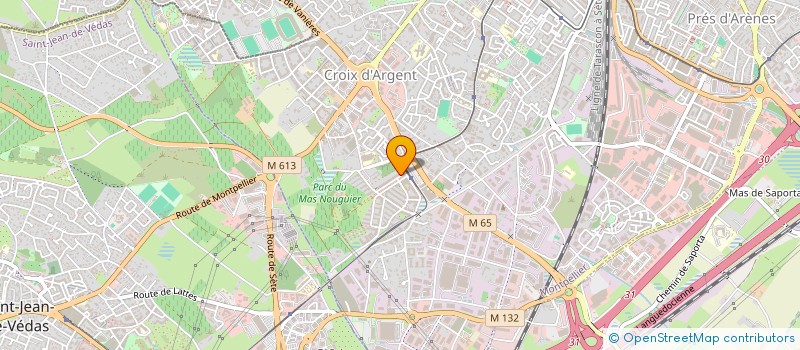 localisation de l'entreprise EURL MONTESINOS à MONTPELLIER