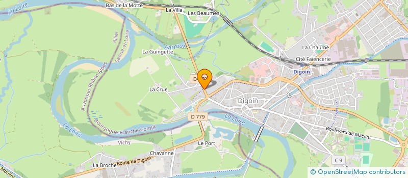 localisation de l'entreprise EURL MORAIS OLIVIER  DIGOIN