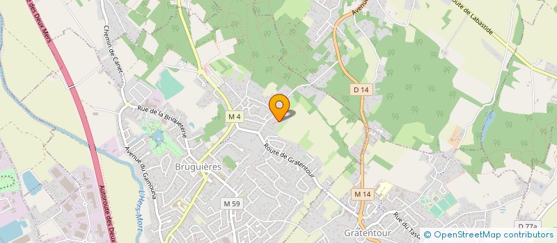 localisation de l'entreprise EURL MORAZ à BRUGUIERES