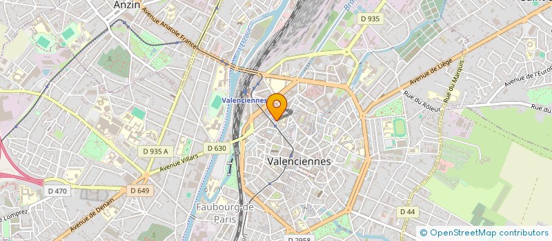 localisation de l'entreprise EURL MORELLE DRAFTIN à VALENCIENNES