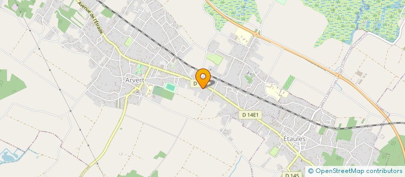 localisation de l'entreprise EURL MORIN  ARVERT