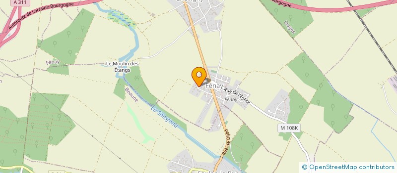 localisation de l'entreprise EURL MORLAND  FENAY