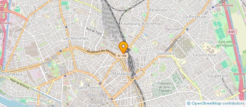 localisation de l'entreprise EURL MORTET à TOULOUSE