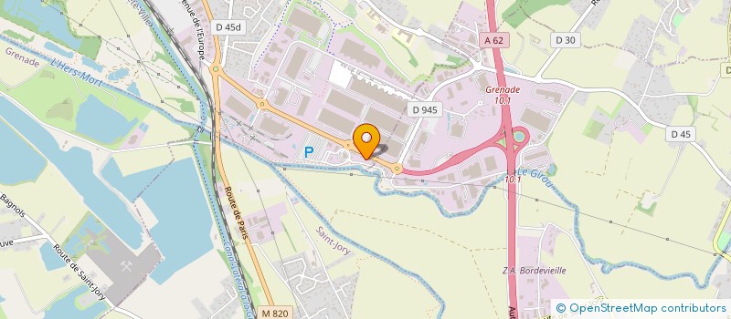 localisation de l'entreprise EURL MOULET WILLIAM  CASTELNAU-D'ESTRETEFONDS