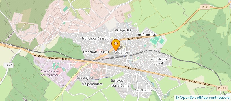 localisation de l'entreprise EURL MOULIN A LEGUMES à VALDAHON