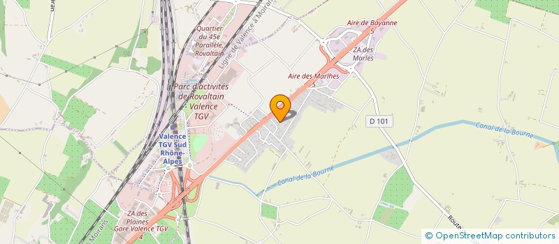 localisation de l'entreprise EURL MOULIN MAXENCE  ALIXAN