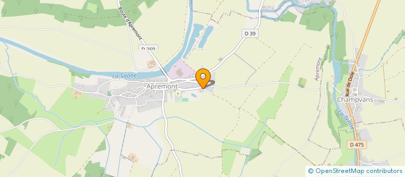 localisation de l'entreprise EURL MOUSSARD  APREMONT