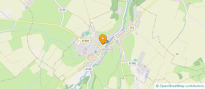 localisation de l'entreprise EURL MOYEN  VEZELISE