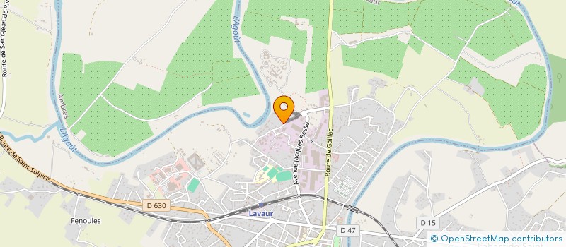 localisation de l'entreprise EURL MOYNET INVEST GROUP  LAVAUR