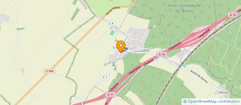 localisation de l'entreprise EURL MS IT CONSEIL  SAINT-ARNOULT-EN-YVELINES