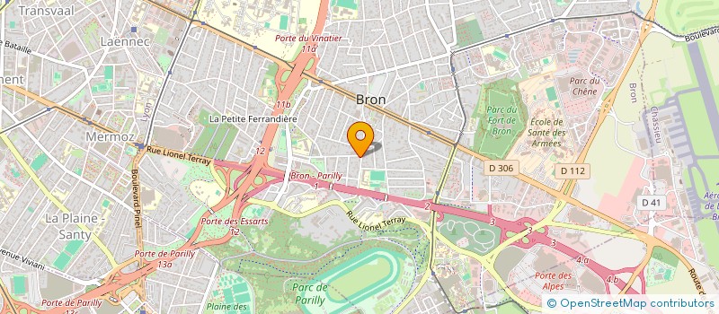 localisation de l'entreprise EURL MSB à BRON