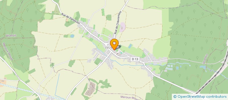 localisation de l'entreprise EURL MSI à VEZELOIS