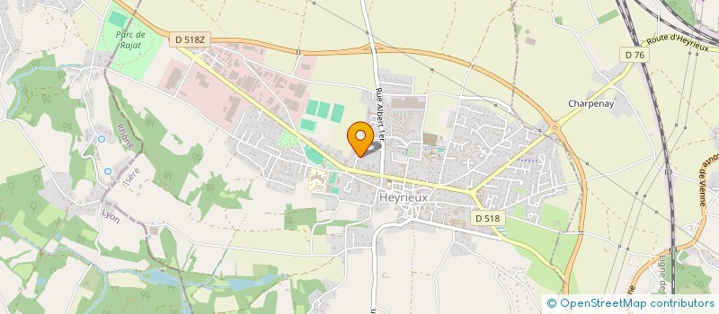 localisation de l'entreprise EURL MSI  SAINT-JUST-CHALEYSSIN