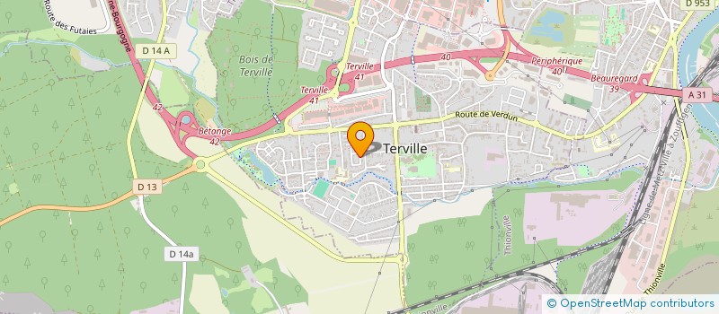 localisation de l'entreprise EURL MSM à TERVILLE