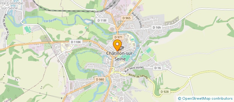 localisation de l'entreprise EURL MTH à CHATILLON-SUR-SEINE