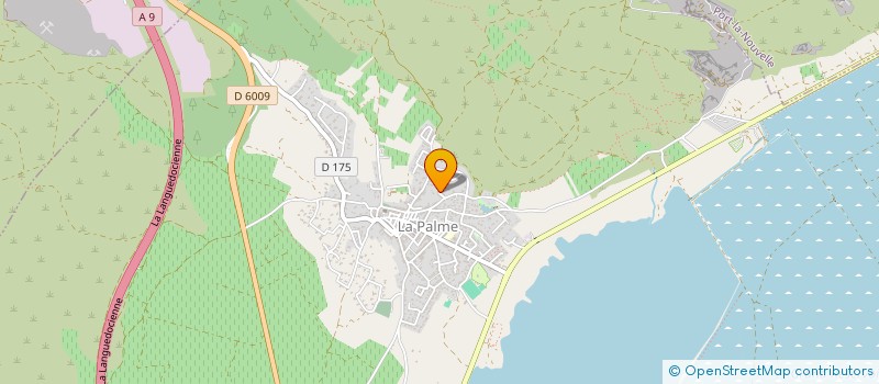 localisation de l'entreprise EURL MTJ HABITAT SERVICES  LA PALME