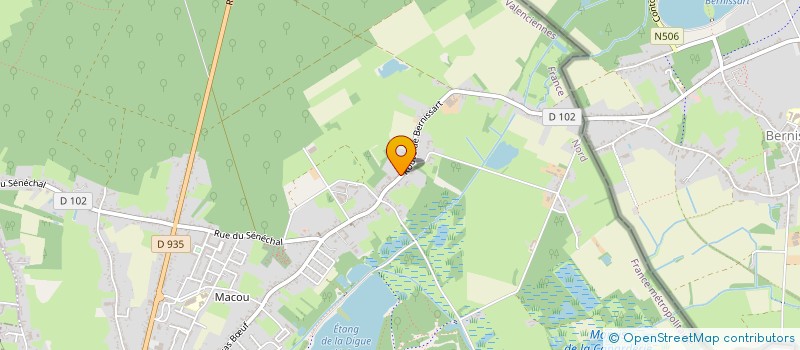 localisation de l'entreprise EURL MTS  CONDE-SUR-L'ESCAUT