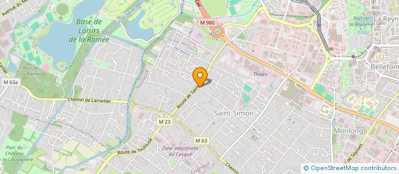 localisation de l'entreprise EURL MULTISERVICE TP CS à TOULOUSE