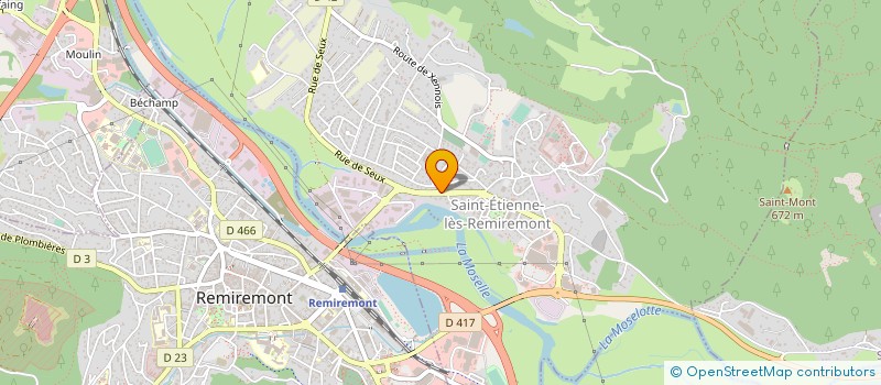 localisation de l'entreprise EURL MUM MAXIME à SAINT-ETIENNE-LES-REMIREMONT