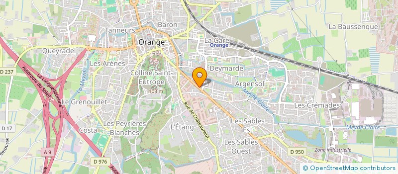 localisation de l'entreprise EURL MUNAR  ORANGE