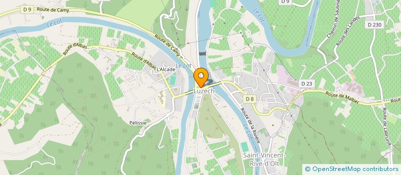 localisation de l'entreprise EURL MUNOZ  LUZECH