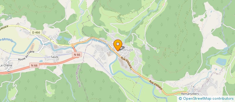 localisation de l'entreprise EURL MURAT GUCLU BATIMENT à FERDRUPT