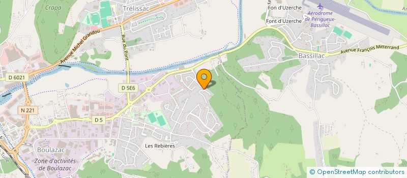 localisation de l'entreprise EURL MUSTANG-75 à BOULAZAC ISLE MANOIRE