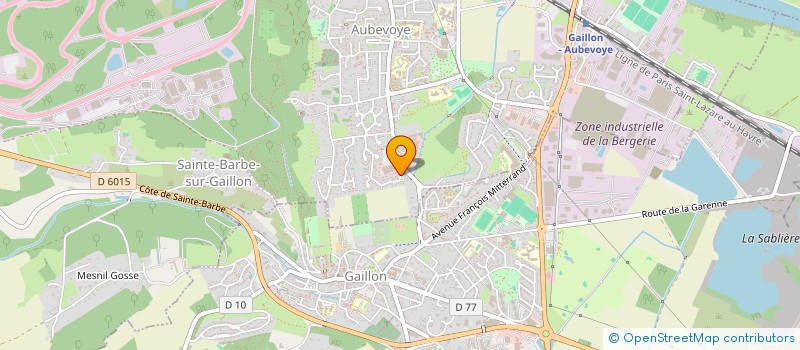 localisation de l'entreprise EURL MUTEL  LE VAL D'HAZEY