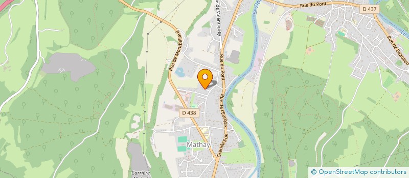 localisation de l'entreprise EURL MYB  MATHAY