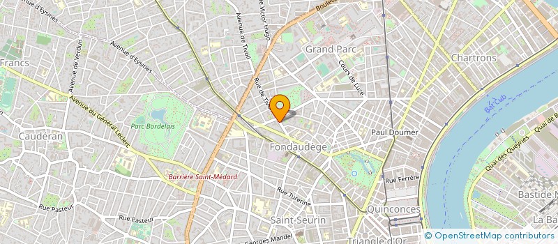 localisation de l'entreprise EURL MYJO à BORDEAUX
