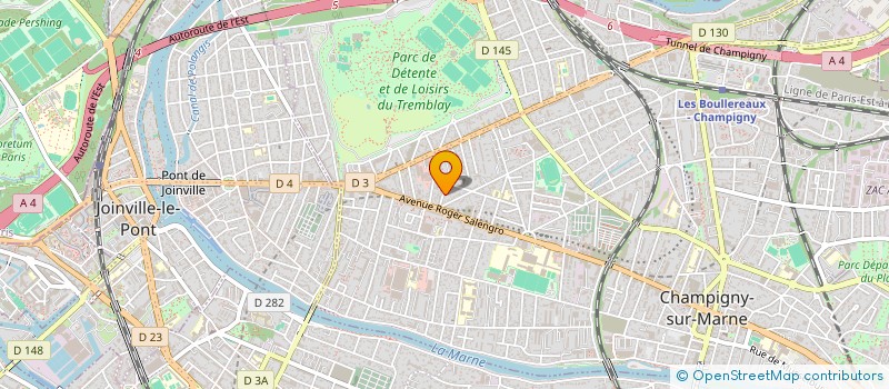 localisation de l'entreprise EURL MYMY à CHAMPIGNY-SUR-MARNE