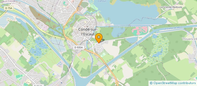 localisation de l'entreprise EURL N.P.I à CONDE-SUR-L'ESCAUT