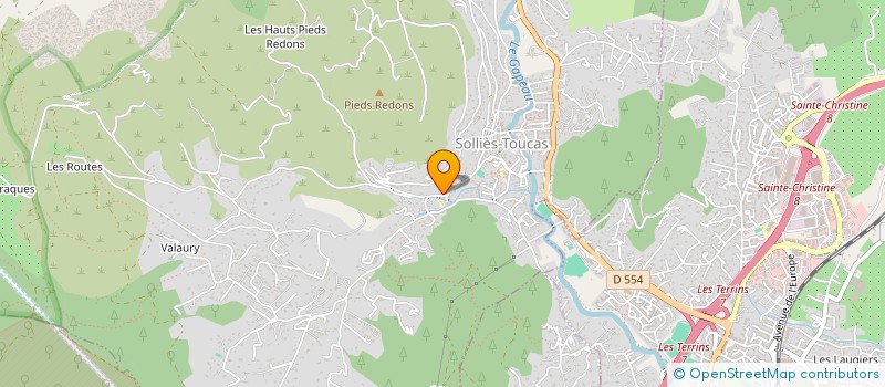localisation de l'entreprise EURL NADDESA à SOLLIES-TOUCAS