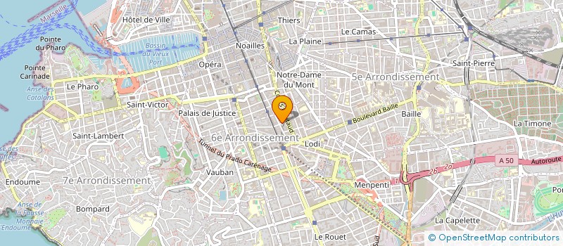 localisation de l'entreprise EURL NALA à MARSEILLE