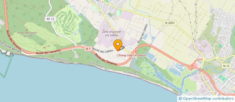 localisation de l'entreprise EURL NANY à L'ETANG-SALE
