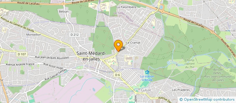 localisation de l'entreprise EURL NEGOCE WINNER à SAINT-MEDARD-EN-JALLES