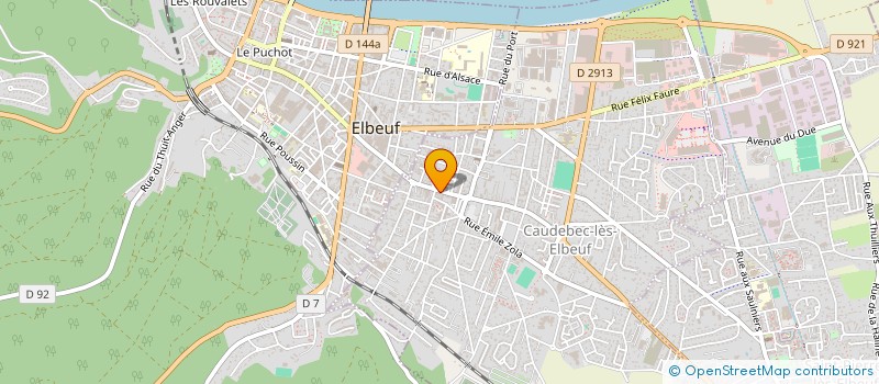 localisation de l'entreprise EURL NEUFERT RENOVATION  CAUDEBEC-LES-ELBEUF