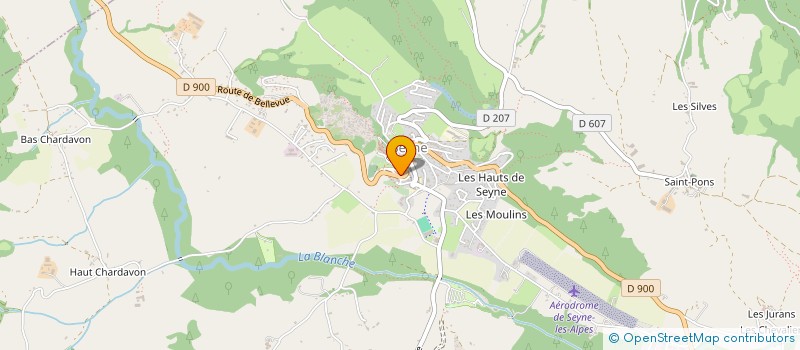 localisation de l'entreprise EURL NICO  AUZET