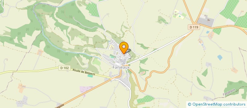 localisation de l'entreprise EURL NICO MENUISERIE  FANJEAUX