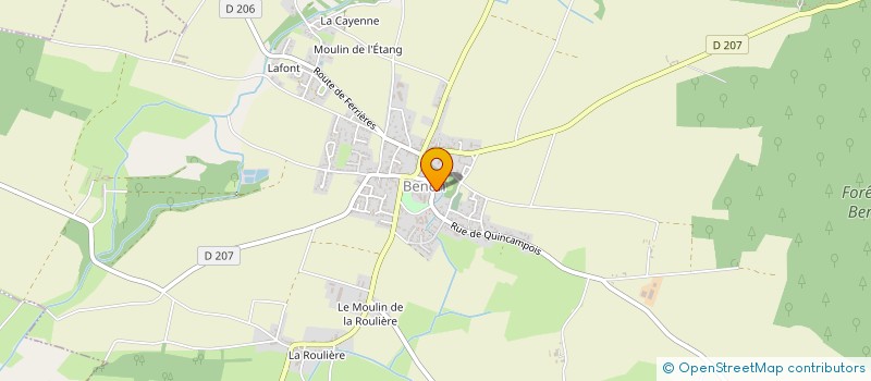 localisation de l'entreprise EURL NINY KIDS à BENON