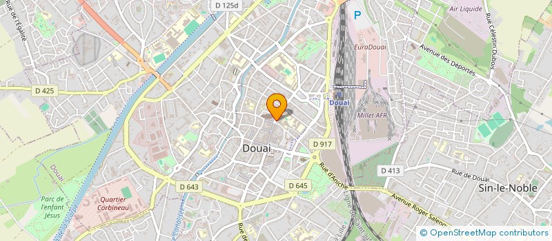 localisation de l'entreprise EURL NIVESSE à DOUAI