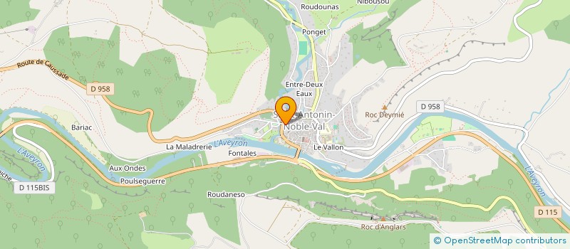 localisation de l'entreprise EURL NOBLE PLANT  FENEYROLS